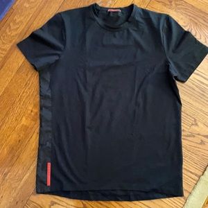 Prada Vintage Mens TShirt Blue XL